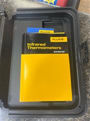 USED FLUKE 66 IR THERMOMETER W/HARD CASE